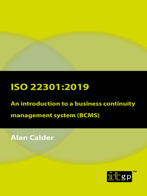 cover image of ISO22301: 2019